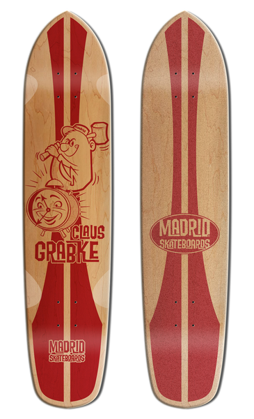 MADRID DECK - CRUISER RETRO CLAUS GRABKE 7.5 x 34