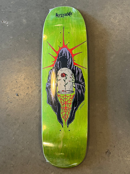 WELCOME DECK - Jake Yanko Wilted on Panther - Green Stain - 9.0"