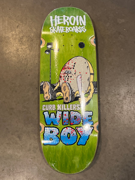 HEROIN DECK - CURB KILLER WIDE BOY - 10.75