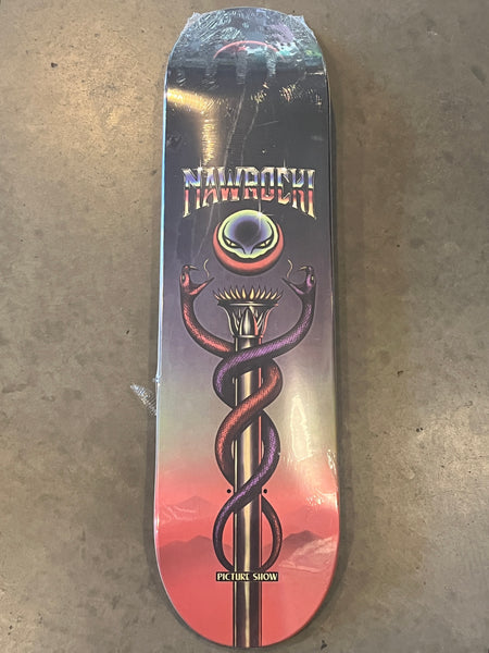 PICTURE SHOW DECK - NAWROCKI CADUCEUS - 8.25