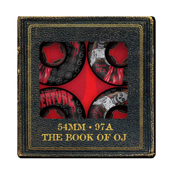 OJ WHEELS - THE BOOK OF OJ - BLOODSUCKERS - 54mm 97a
