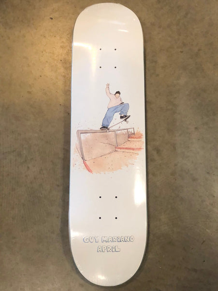 APRIL X HENRY JONES DECK - GUY MARIANO - CHINATOWN - 8.25 - FACTORY DEFECT