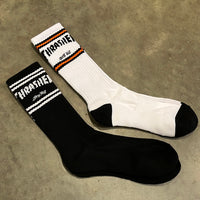 SANTA CRUZ CREW SOCKS - THRASHER SC STRIP