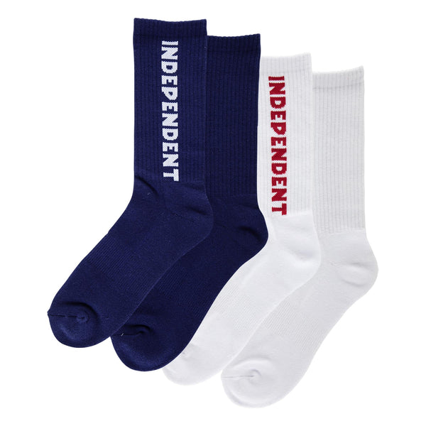 INDEPENDENT CREW SOCK PAIR - BASELINE