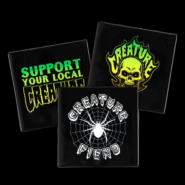 CREATURE - POOL TILE COASTER SET