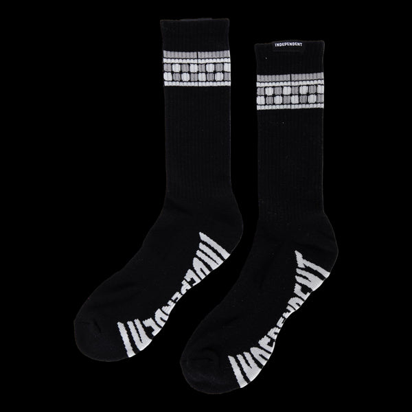 INDEPENDENT CREW SOCKS - POOL TILE SPAN