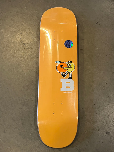 BLAST SKATES DECK - FRUITY BUNCH  ORANGE - 8.5
