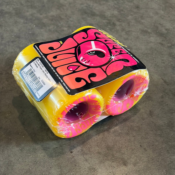 OJ WHEELS - MINI SUPER JUICE - BLAZING YEL - 55mm 78a