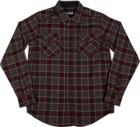 INDEPENDENT FLANNEL "HATCHET" OX BLOOD