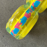 RICTA WHEELS - CLOUDS - SPLATTER YELLOW - 54MM 78A