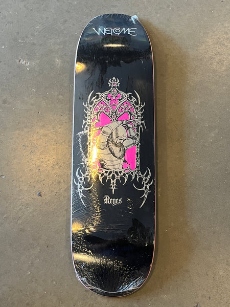 WELCOME DECK - Ryan Reyes Flail on Baculus 2.0 - Black/Silver Foil - 9.0"