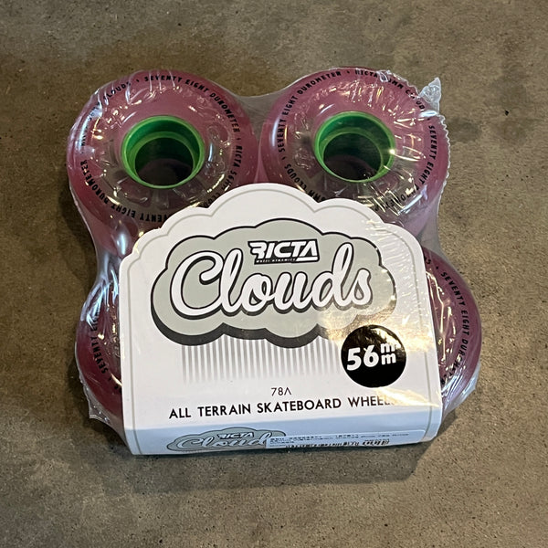 RICTA WHEELS - CLOUDS - WATERMELON 56mm 78a