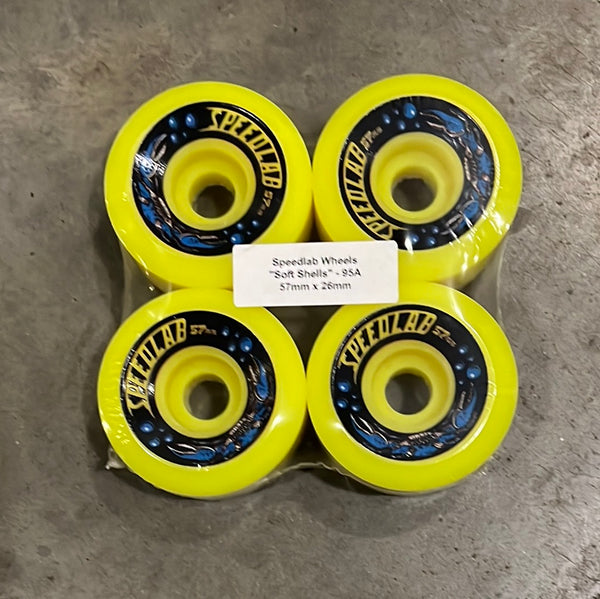 SPEEDLAB WHEELS - SOFT SHELLS - 57mm 95a