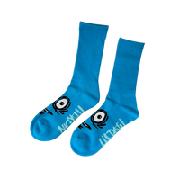 HEROIN - BIG EGG SOCKS - CYAN