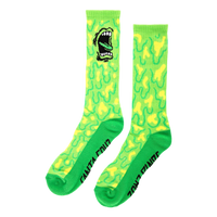 SANTA CRUZ SOCK - ALLOVER SCREAMING STRIP