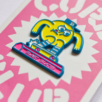 BLAST SKATES - CURB CLUB ENAMEL PIN
