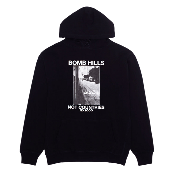 GX1000 HOODIE - BOMB HILLS NOT COUNTRIES