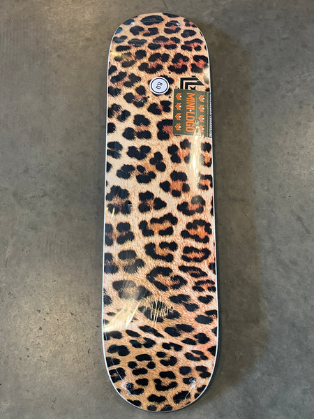 MINI LOGO DECK - LEOPARD - 8.0