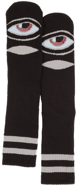 TOY MACHINE SOCKS - SECT EYE - BLACK