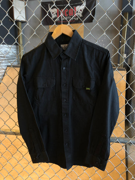 CREATURE CORONER LONG SLEEVE BUTTON UP