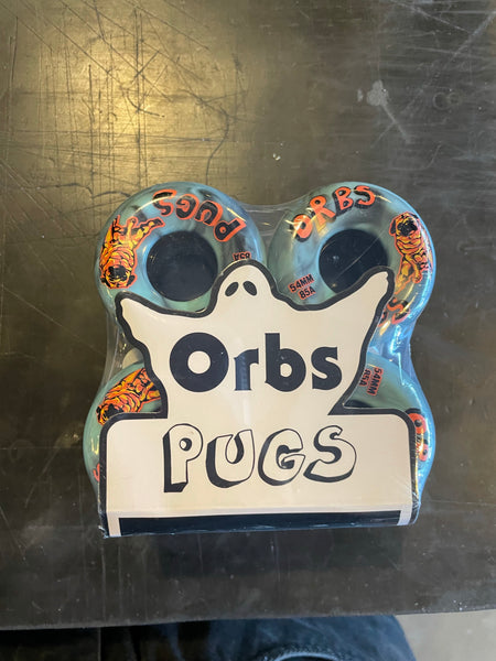ORBS WHEELS - PUGS - 54MM - BLACK/BLUE