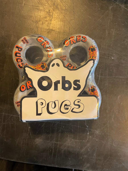ORBS WHEELS - PUGS - 54MM - BLACK/WHITE