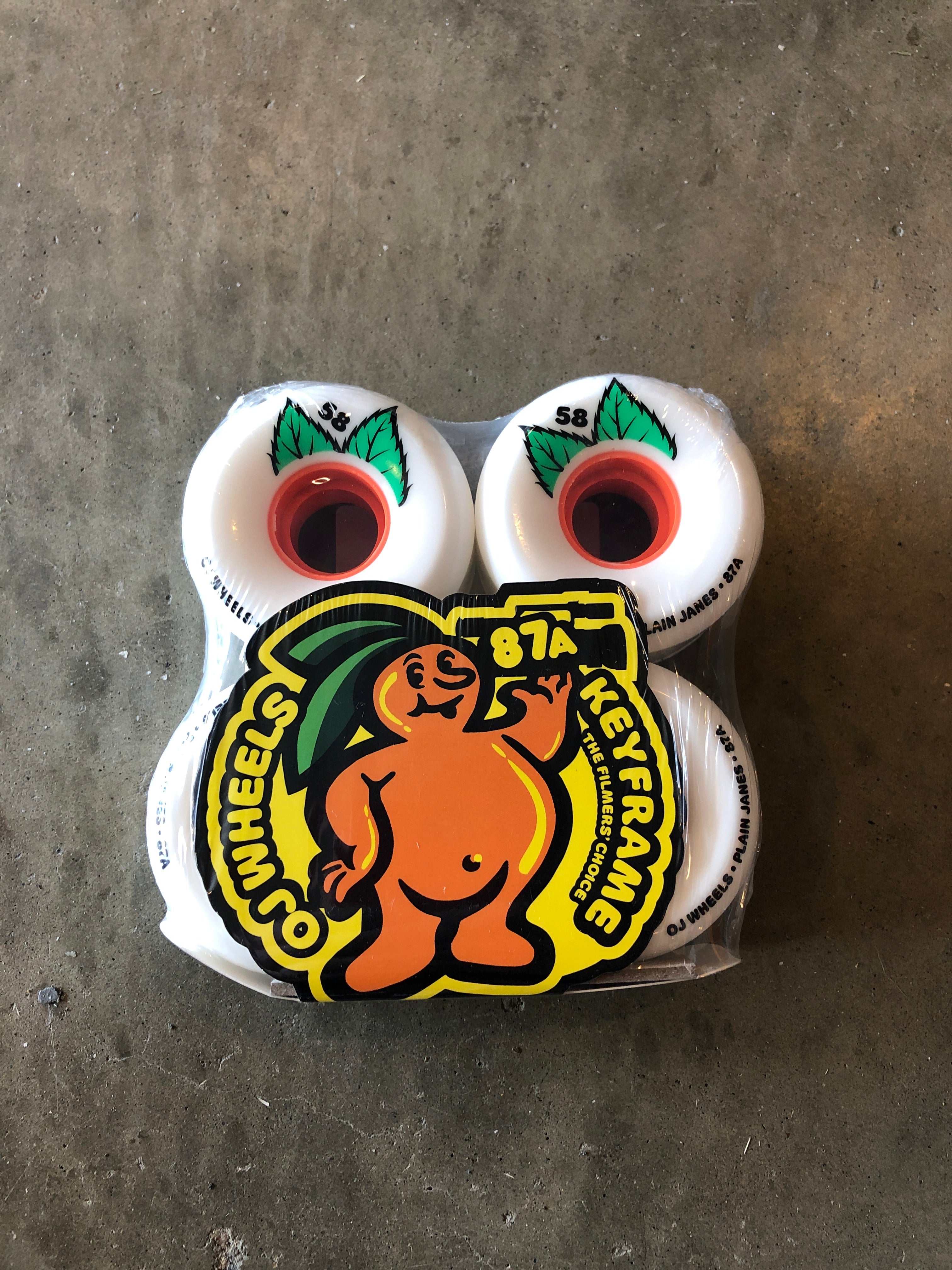 OJ WHEELS - KEYFRAME PLAIN JANE - 87a – Local 124