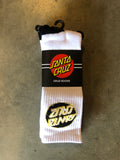 SANTA CRUZ CREW SOCKS - 2 PAIRS